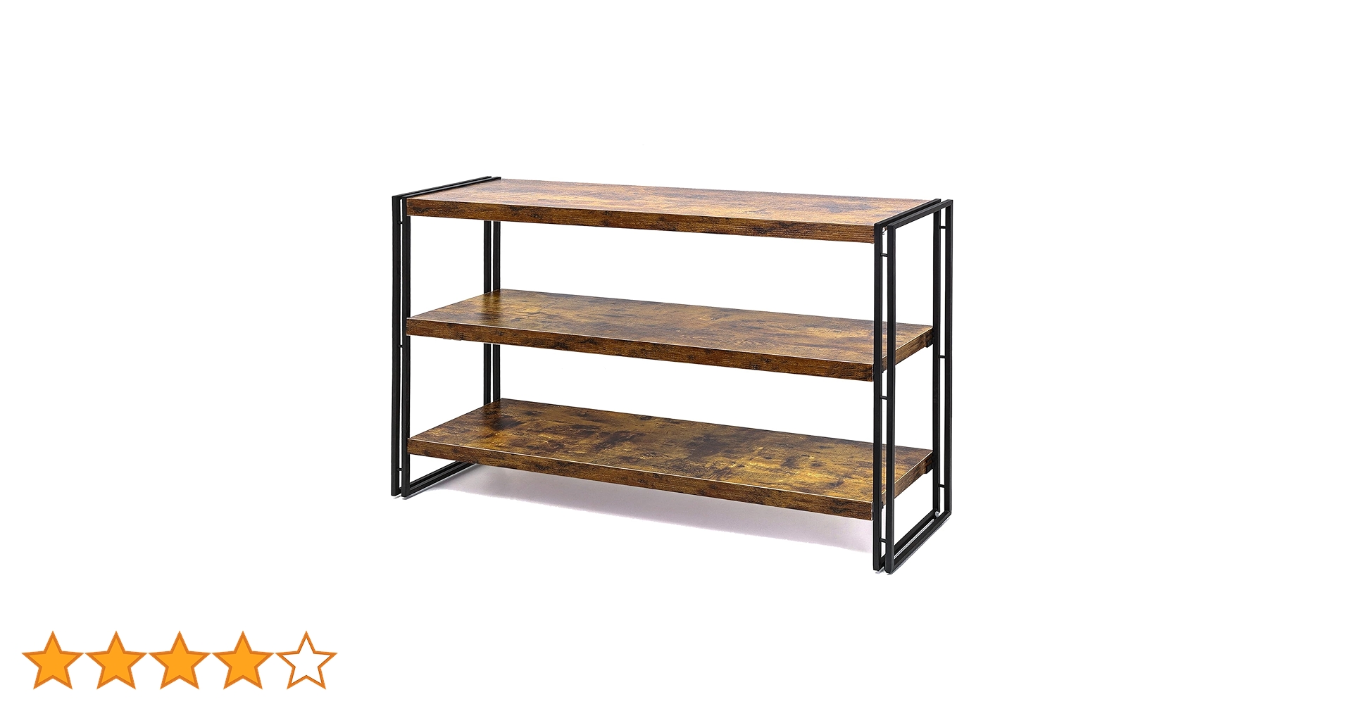 HCHQHSラック オープンシェルフ 4段 木製 幅91 木目調 スチールラック 楽天市場】ラック 棚 オープンシェルフ 4段 収納 収納ラック